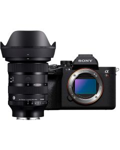 Sony A7R Mark V + Sigma 24-70mm f/2.8 A DG DN II -järjestelmäkamera