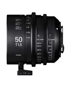 OUTLET - Sigma 50mm T1.5 Cine -objektiivi, Canon EF