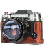 SmallRig 4710 Leather Half Case Kit, ruskea (Fujifilm X-T50)