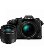 Panasonic Lumix DMC-G80 + 12-60mm OIS + 25mm f/1.7 -järjestelmäkamera
